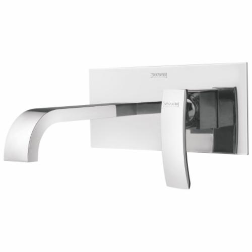 Single Lever Basin Mixer Wall Mounted (Concealed Body and Exposed Parts Kit) Chrome